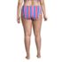 Women's Plus Size Chlorine Resistant Reversible Mid Waist Bikini Bottoms, Back