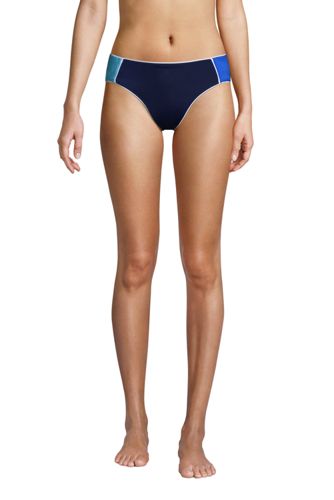 Bas de Bikini Taille Mi-Haute Résistant au Chlore, Femme Stature Standard
