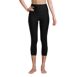 Women's High Waisted Modest Swim Leggings with UPF 50 Sun Protection, Front