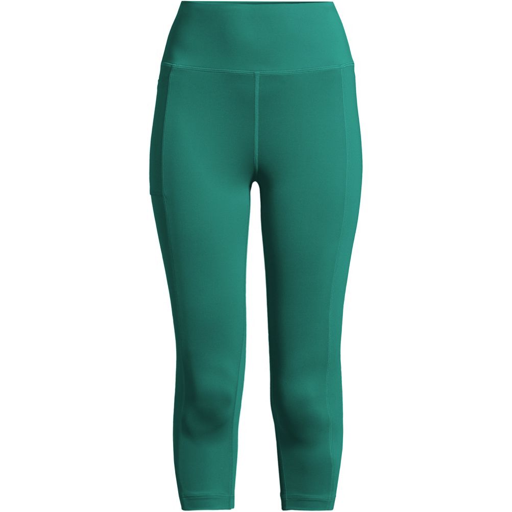 Balance Collection Green Athletic Leggings for Women