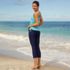 Women's High Waisted Modest Swim Leggings with UPF 50 Sun Protection, alternative image