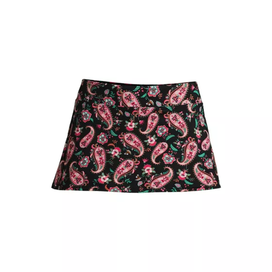 Women's Chlorine Resistant Mini Swim Skirt Swim Bottoms - primary
