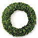 Napa Home and Garden 24 inch Artificial Boxwood Wreath, Front