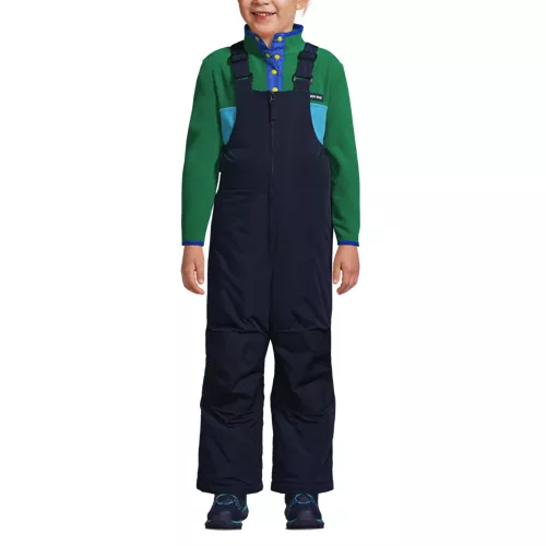 Kids Iron Knee Insulated Winter Snow Bibs, Front