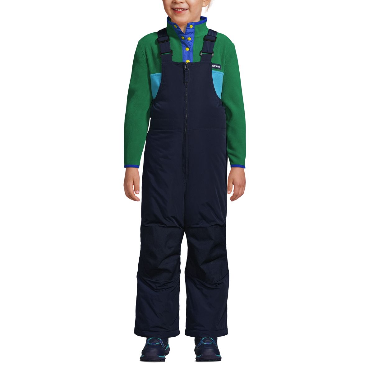 Kids Iron Knee Insulated Winter Snow Bibs