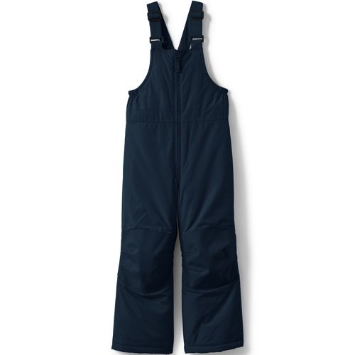 Lands' End Kids Slim Squall Waterproof Iron Knee Bib Snow Pants