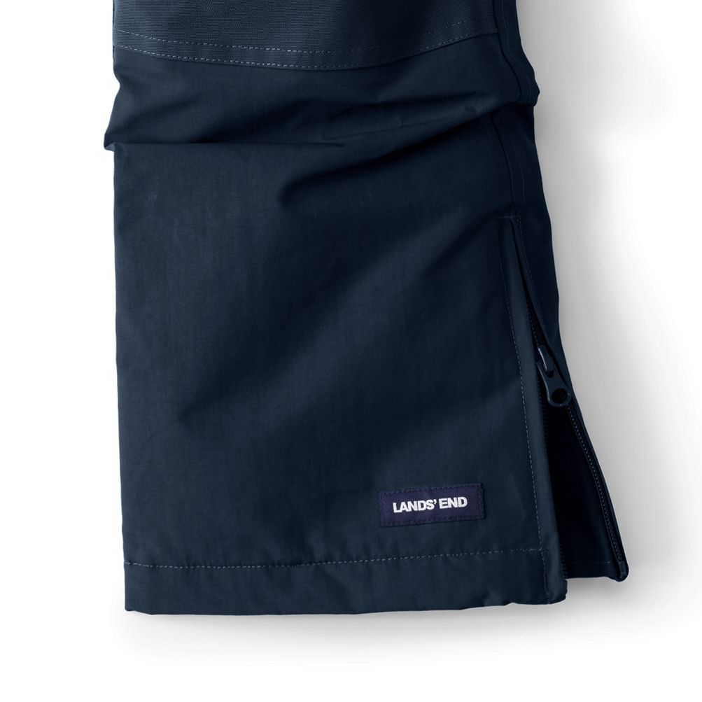 Lands End Size 5 Navy Blue Snow Bibs Pants