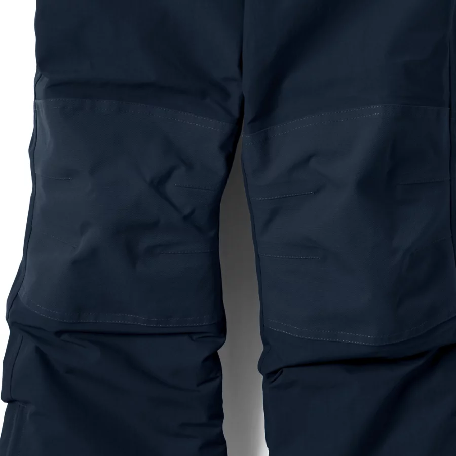 Kids' Squall Waterproof Insulated Iron Knee Snow Bibs view 4