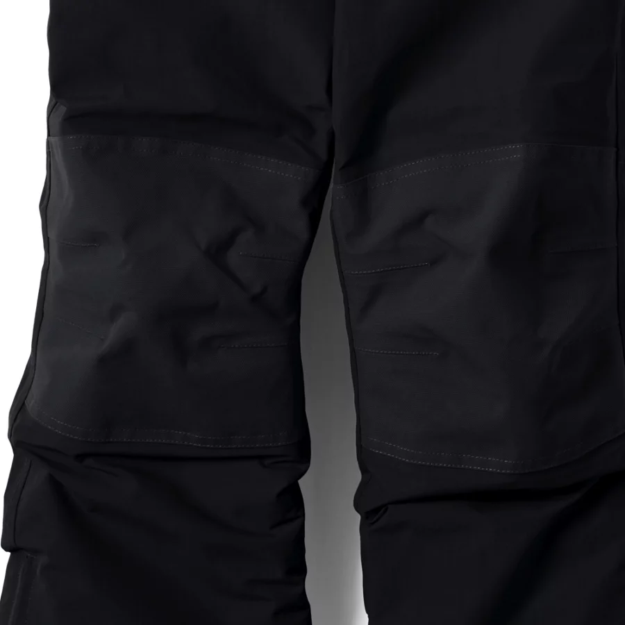 Kids' Squall Waterproof Insulated Iron Knee Snow Bibs view 4