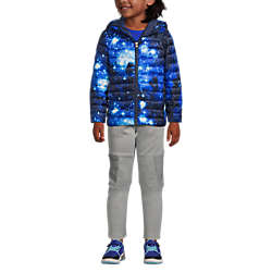 Kids ThermoPlume Packable Hooded Jacket, alternative image
