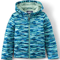 Kids ThermoPlume Packable Hooded Jacket, Front