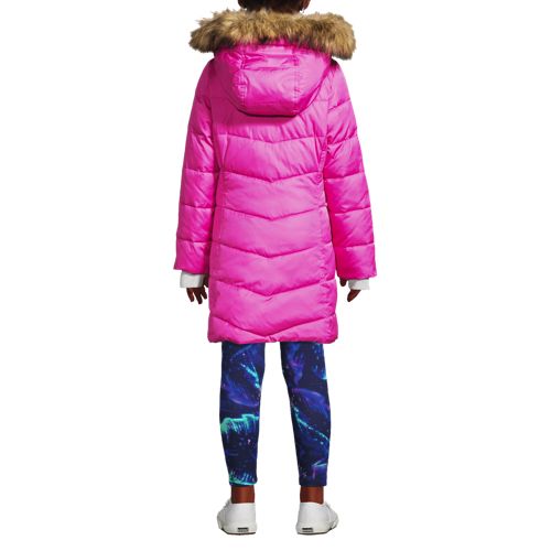 Girls Winter Fleece Lined Down Alternative ThermoPlume Coat