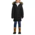 Girls Winter Fleece Lined Down Alternative ThermoPlume Coat, Front