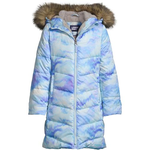 Girls Winter Fleece Lined Down Alternative ThermoPlume Coat