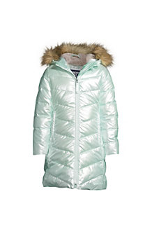 Girls' Fleece Lined ThermoPlume Coat 