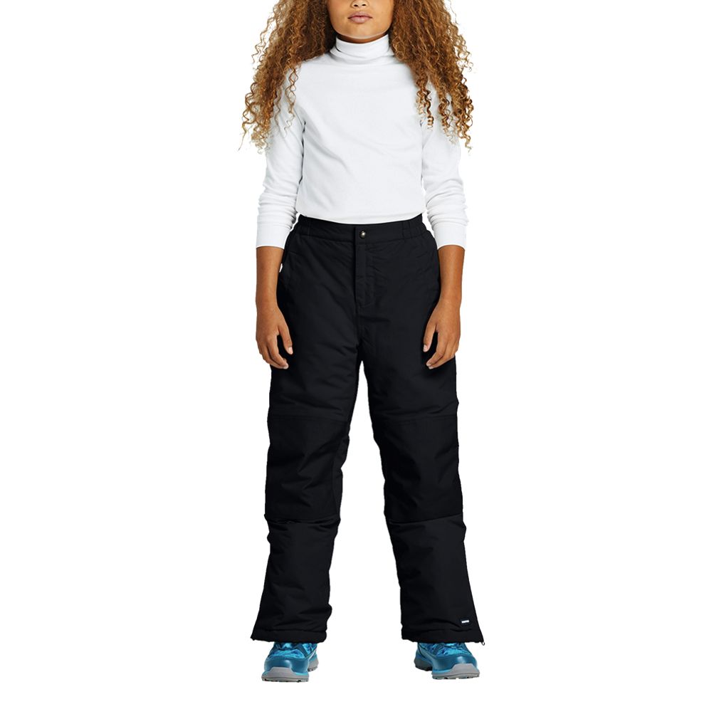 Lands' End Kids Slim Squall Waterproof Iron Knee Bib Snow Pants