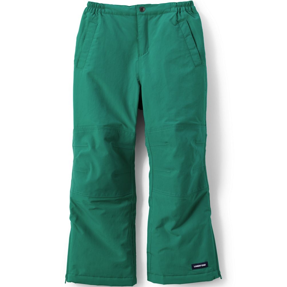 Kids Squall Waterproof Insulated Iron Knee Snow Pants | Lands' End