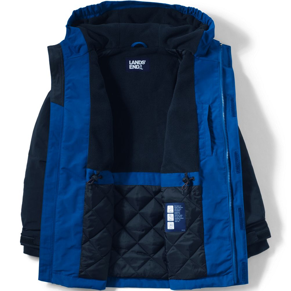 Lands end shop waterproof jacket