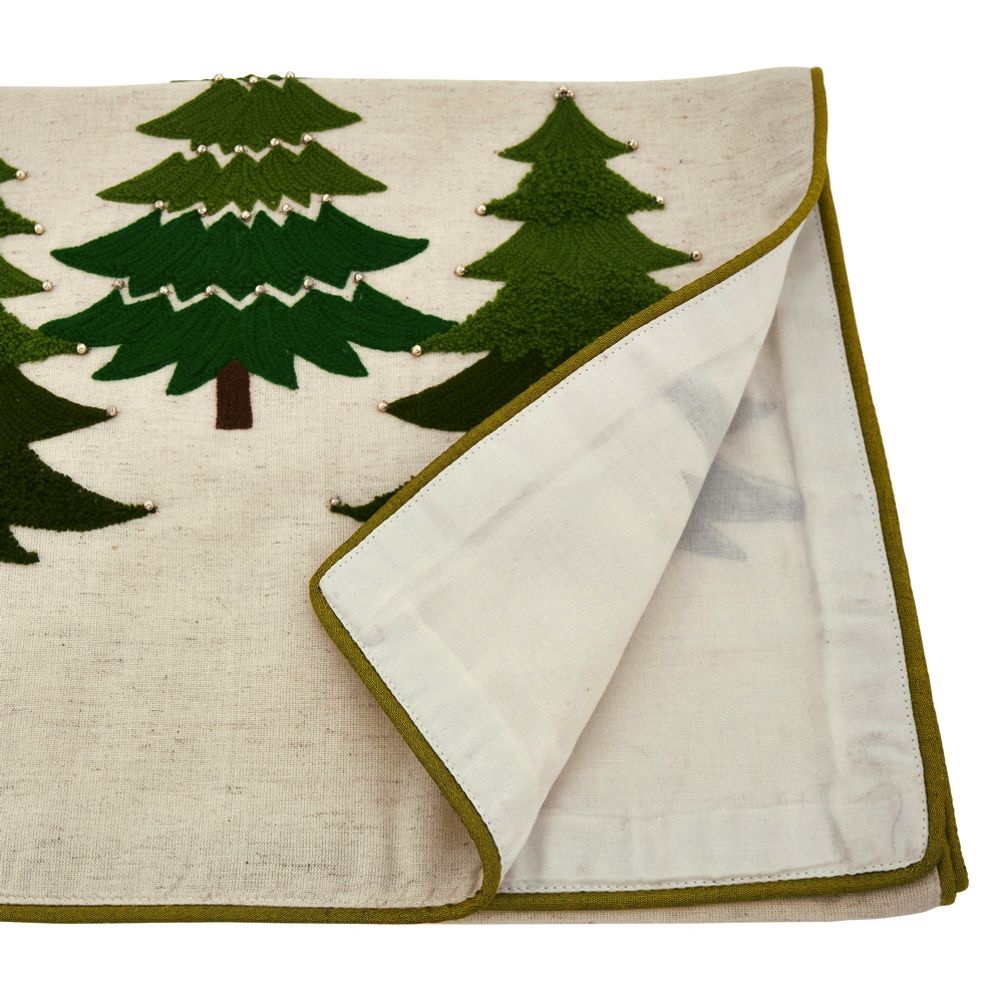 Warm Tree Cold Tree Placemat by CharVoz Studio