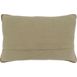 Saro Lifestyle Embroidered Bird Decorative Throw Pillow, Back