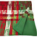 Saro Lifestyle Christmas Tree Print 65 x 90 Tablecloth, Back