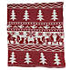 Saro Lifestyle Knitted Christmas Throw Blanket, alternative image