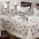 Saro Lifestyle Snowflake Dinner Napkins - Set of 4, alternative image