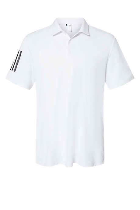 adidas Men's Regular Floating 3 Stripes Polo Shirt