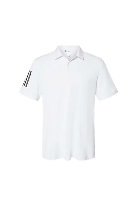 adidas Men's Regular Floating 3 Stripes Polo Shirt