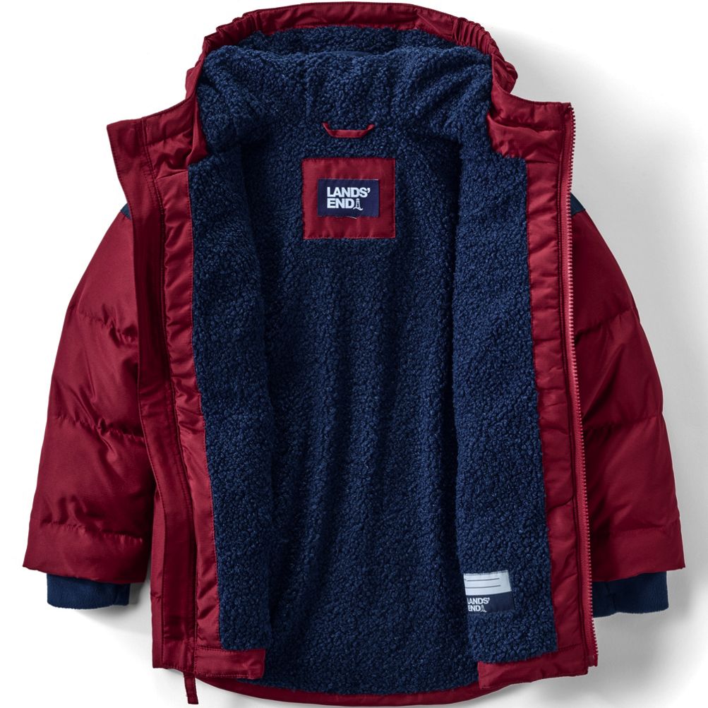 Lands end kids down jacket sale