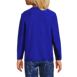 Boys Long Sleeve Athletic Color Block T-Shirt, Back