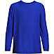 Boys Long Sleeve Athletic Color Block T-Shirt, Front