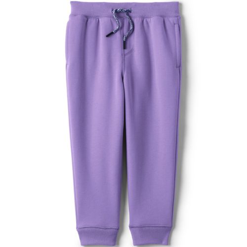 Kids Solid Fleece Lined Jogger Pants - Heather — Baby Steps and