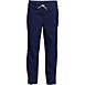 Boys Iron Knee Stretch Jersey Lined Pull On Pants, Front