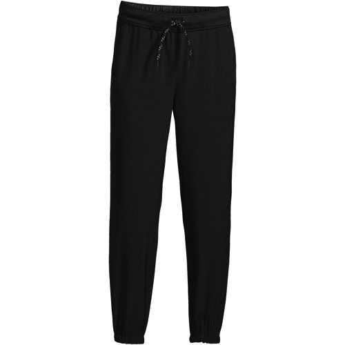 Lands' End Sport Solid Black Active Pants Size L - 73% off