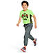 Boys Iron Knee Athletic Stretch Woven Jogger Sweatpants, alternative image