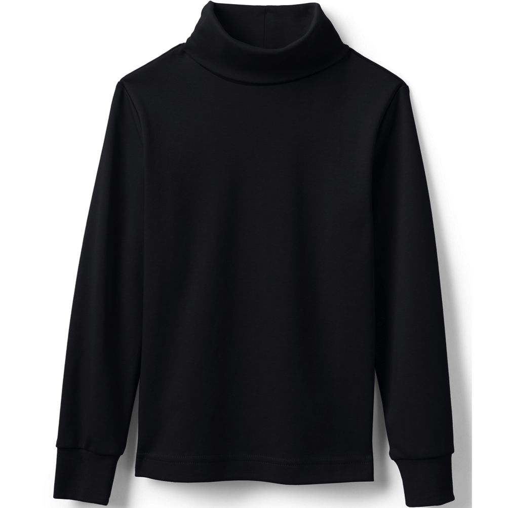 School Uniform Kids Long Sleeve Turtleneck Lands End