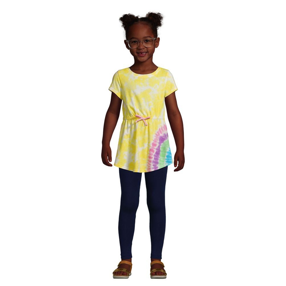 Girls Gathered Waist Tunic Top