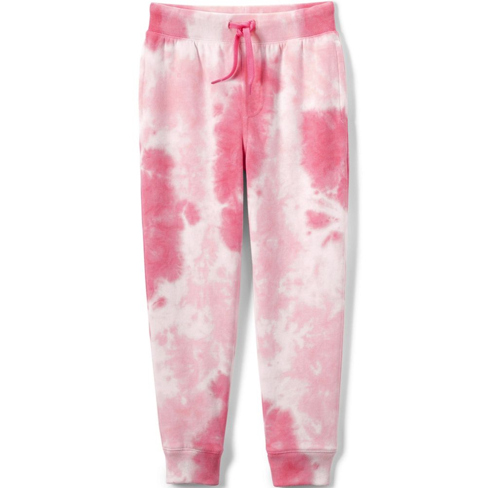 Light pink tie online dye joggers