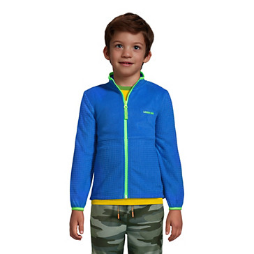 Strukturfleece-Jacke für Kinder image number 1