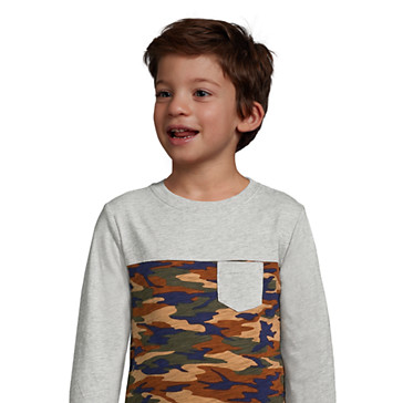 Langarm-Shirt aus Slub-Jersey für Kinder image number 1