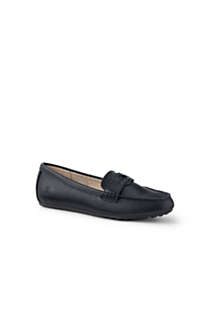 Women's Comfort Suede Leather Slip On Loafer Shoes