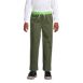 Boys Stretch Soft Elastic Waist Iron Knee Pull On Pants, Front