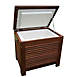 Merry Products Wooden Patio Cooler, Front