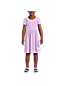 Kleid  mit Taillenraffung aus Baumwoll-Jersey für Mädchen