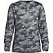 Boys Thermal Base Layer Long Underwear Thermaskin Crew Neck Shirt, Front