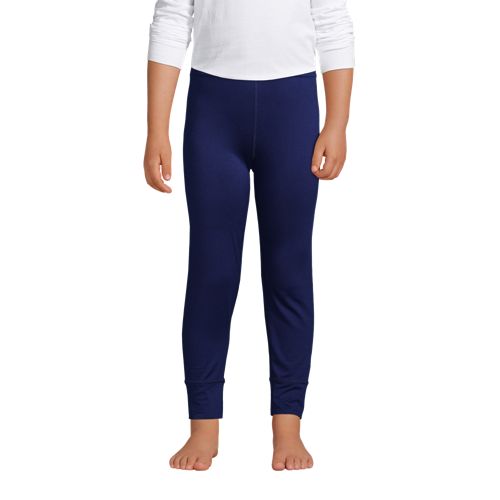 Lands' End Kids Thermal Base Layer Long Underwear Thermaskin Pants