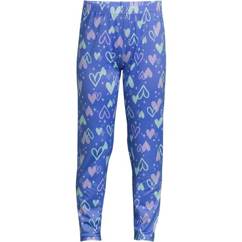 Lands' End Kids Thermal Base Layer Long Underwear Thermaskin Pants - Medium  - Ultra Violet : Target