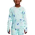Girls Thermal Base Layer Long Underwear Thermaskin Crew Neck Shirt, Front