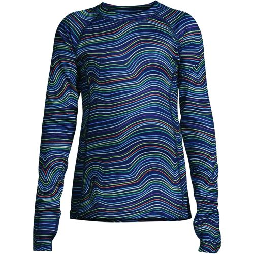 Women's Thermaskin Heat Long Sleeve Crewneck Long Underwear Top